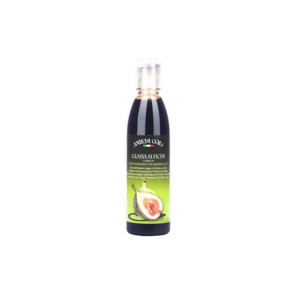 Glaze With Balsamic Vinegar Of Modena And Figs