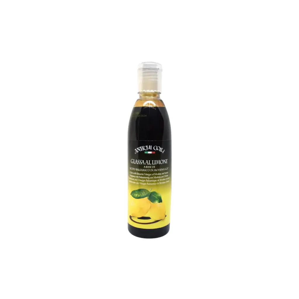 Glaze With Balsamic Vinegar Of Modena And Lemon