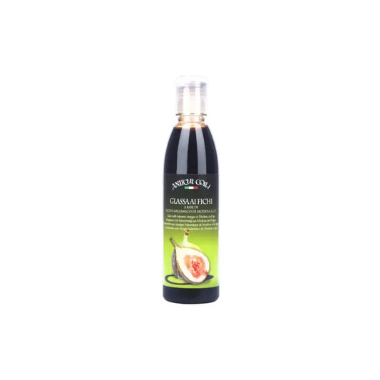 Glaze With Balsamic Vinegar Of Modena And Figs