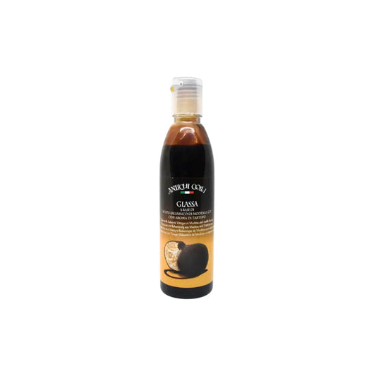 Glaze With Balsamic Vinegar Of Modena And Truffle Flavor